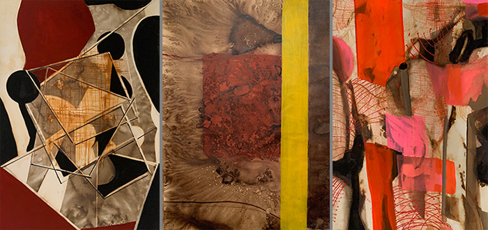 Chong Kang Present and the Past Painting Series